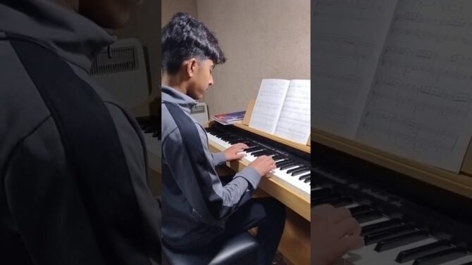Dallas Dhunay is playing “Always with me” from ABRSM exam pieces grade 3